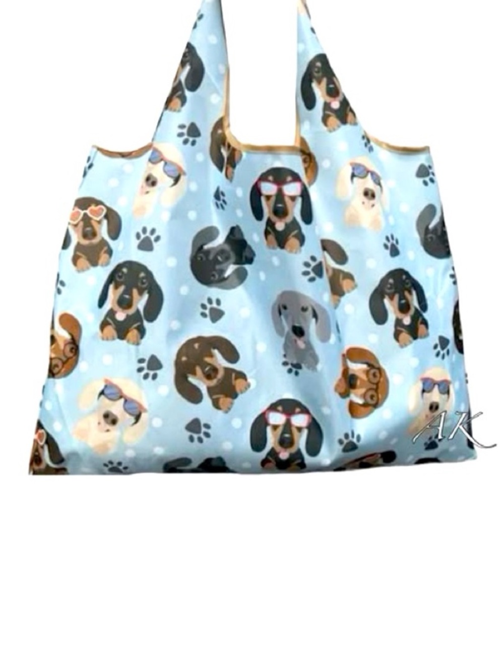 Dachshund Reusable Shopping Tote Bags 🐾 Doxie Wiener
